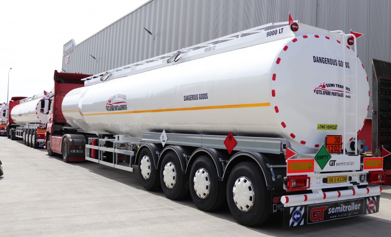Steel/Aluminium Fuel Tanker Semitrailers